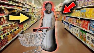 Granny vs Aliashraf funny animation Shopping  Ice Scream Siren Head Baldi Scary Teacher 3D