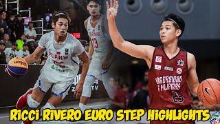 RICCI RIVERO HIGHLIGHTS  EURO STEPS AND DUNKS