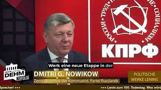 Nowikow KPRF In der Ukraine herrscht ein faschistisches Regime