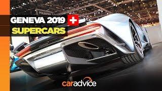 Supercars of Geneva 2019 Three minutes of dream machines