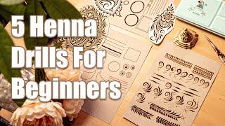 Henna Drills for Beginners  Learn Henna FAST With These Drills