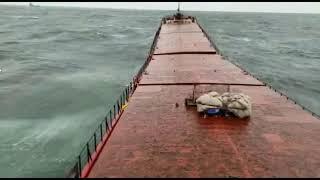 MV Arvin Moment of breaking of the ship Video #shipwrecks #Ship_Accident