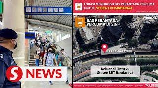 LRT disruption DBKL issues stop-work order for project near Bandaraya station