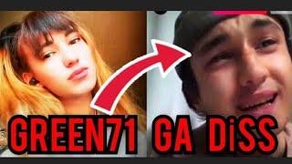 GREEN71 JAVOB QAYTARADIMI UZG1RL - PROSTO DISS TO GREEN71 REAKSYA UZREP REACTION