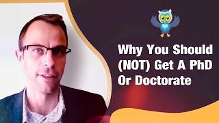 The #1 Reason You Should NOT Get A Doctorate In Business Administration  Should You Reconsider?