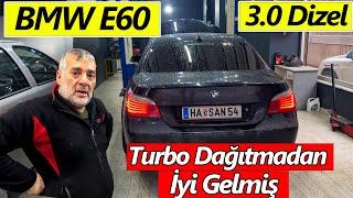 Bmw E60 Turbo Dağıtmadan Avusturyadan Gelmesi MUCİZE  Recep Usta Geri DÖNDÜ  3.0 DİZEL BMW