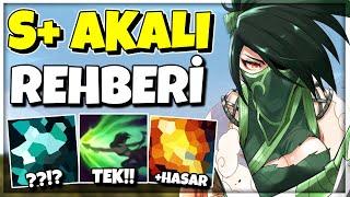 S+ TIER AKALI OYUNU NASIL TAŞIR??  AKALİ REHBERİ & OYNANIŞ VE COMBOLARI  KassadinsCreed