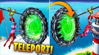 *NEW* Teleport OP TRICK..  Fortnite Funny and Best Moments Ep.650