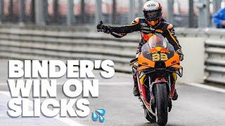 Brad Binder Wins The Most Exciting Wet MotoGP™ Race Ever On Slick Tires