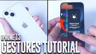 iPhone 13 Gestures Tutorial  How to use swipe gestures on your iPhone 13