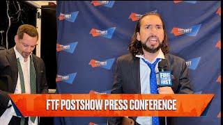 FTF Postshow Press Conference Nick calls out Michael Jordan Brou dethrones Trevor Lawrence  BONUS