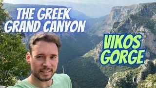 Greeces Grand Canyon Vikos Gorge  Beloi Viewpoint  Pindos National Park  Konitsa