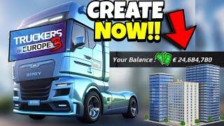 HOW TO Create A Virtual Company in Truckers of Europe 3  Beginners Guide