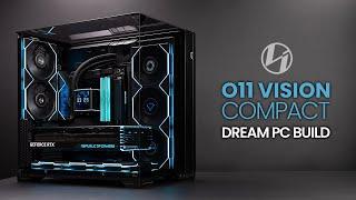 Lian Li O11 Vision Compact  The Ultimate Dream Gaming PC Build  Uni Fan TL  Asus ROG Strix BTF