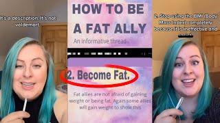 How To Be A Fat Ally - Fat Acceptance TikTok