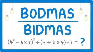 How to use BODMAS Order of Operations  #2