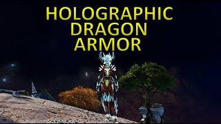 GW2 - Full Holographic Dragon Armor Set Dragon Bash Rewards