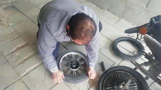 elektrikli scooter lastik değişimi