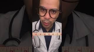 ASMR Rapido Doctor Te Mide La Cara #shorts Medico Español