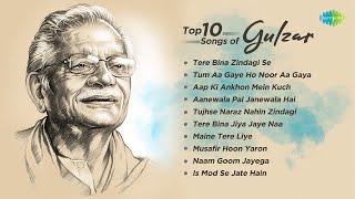 Top 10 Songs of Gulzar  Tere Bina Zindagi Se  Tum Aa Gaye Ho Noor Aa Gaya  Tujhse Naraz Nahin