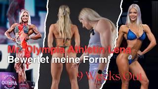 ROAD TO PRO ⎢Mr. Olympia Athletin @fitness.prinzessin  bewertet meine Form #10