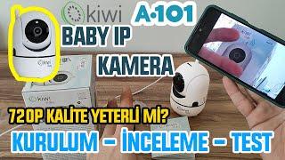 BİM Kiwi Baby IP Kamera  İnceleme  Kurulum ve Gece Gündüz Testleri