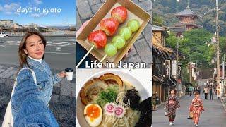 LIVING IN JAPAN  a few days in Kyoto best food spots yummy Japanese food exploring