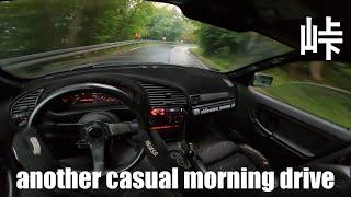 another morning drive in the mountains - TOUGE DRIFT    BMW E36 M52TUB28