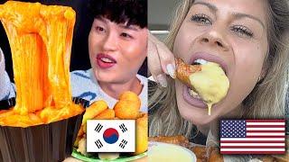 how different mukbangers eat around the WORLD