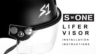 S1 Helmet Co. Gen 2 Lifer Visor Helmet - Visor Mount Instructional Video