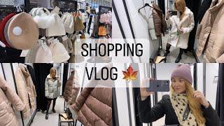  SHOPPING VLOG Ищем идеальную шапку. Примерка курток и шапок. Покупки одежды и товары для дома