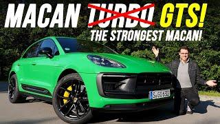 Porsche Macan GTS 440 hp replaces the Turbo   2022 facelift driving REVIEW