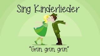 Grün grün grün sind alle meine Kleider - Kinderlieder zum Mitsingen  Sing Kinderlieder