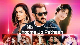 Jhoome Jo Pathaan - Mix  Bollywood Multifandom - VM  Hrithik Shahrukh Salman Katrina Deepika