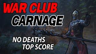 WAR CLUB CARNAGE  Chivalry 2 War Club Gameplay First Person