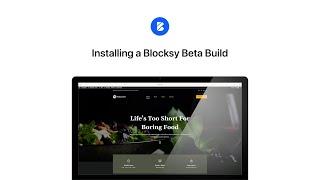 Installing a Blocksy Beta version  Blocksy #shorts