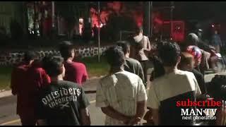 TADI MALAM  KEBAKARAN DI RSTN BOALEMOwarga panik berhamburan.