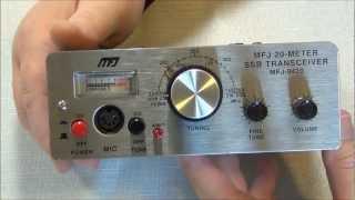 MFJ-9420 20 Meter SSB QRP Transceiver - Introduction and overview - AF5DN