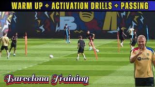 Hansi Flick - Passing And Finishing Drills - Barcelona Training Drills  2024