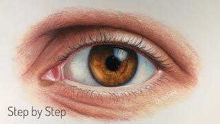 How To Draw Realistic Eye  Step by Step & Easy To Follow