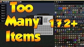 Minecraft 1.7.2 How to install TooManyItems Mod for PC Non-Forge