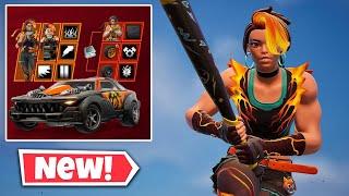 NEW CINDER Skin In Fortnite  Lockjaw Starter Quest Pack