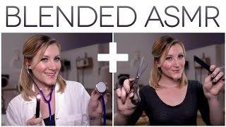 BLENDED ASMR  Doctor Exam + Haircut Roleplay  ️