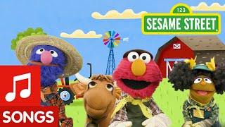 Sesame Street Animals on the Farm  Wheels on the Bus Remix #2