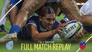 Pacific Island SHOWDOWN  Fiji v Samoa  Full Match Replay  WXV 3 2024