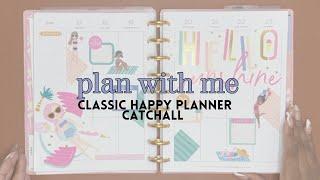 catchall Happy Planner plan with me  June 17-23 2024  its summer