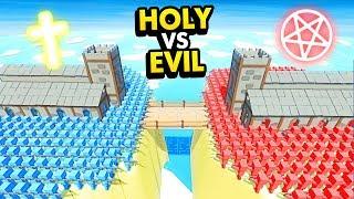 HOLY CHURCH vs EVIL CHURCH IN Ancient Warfare 3 Ancient Warfare 3 Funny Gameplay