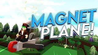 Magnet Powered Plane Tutorial In Build A Boat For Treasure