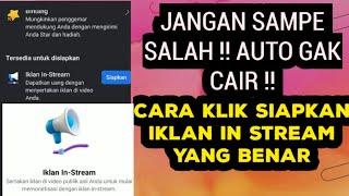 Cara menyiapkan iklan in stream di facebook