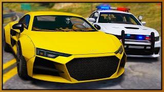 GTA 5 RP - HIGH SPEED COPS CHASES ME